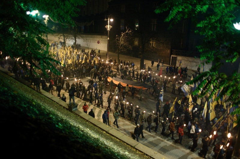 "Марш нації" у Києві: активісти зажадали відмовитися від виборів на Донбасі